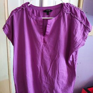 BANANA REPUBLIC PURPLE TOP